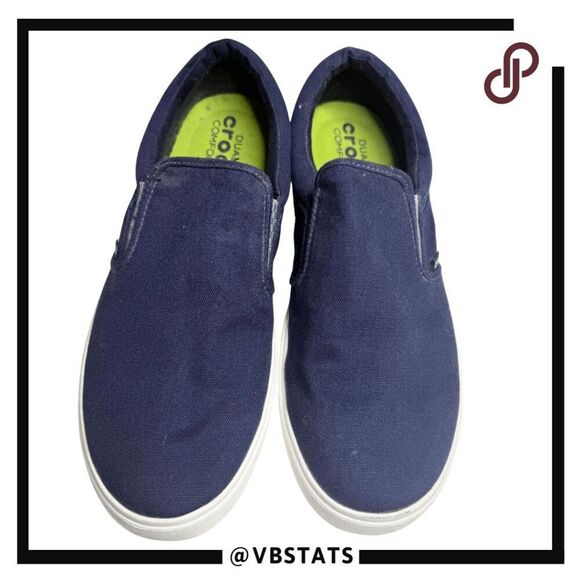 Crocs Men's Dual Comfort Citilane Sneakers Slip-On Shoes Blue Size M10 - Picture 1 of 7